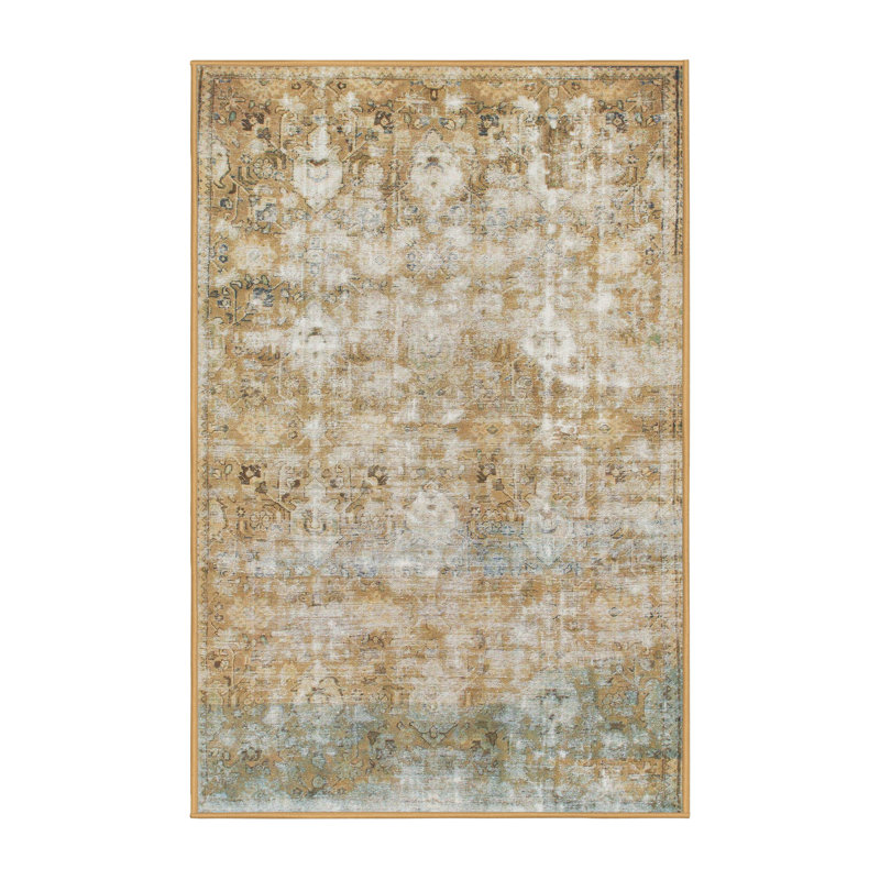 Abstract Indoor Rug, Rectangle 5' x 7'