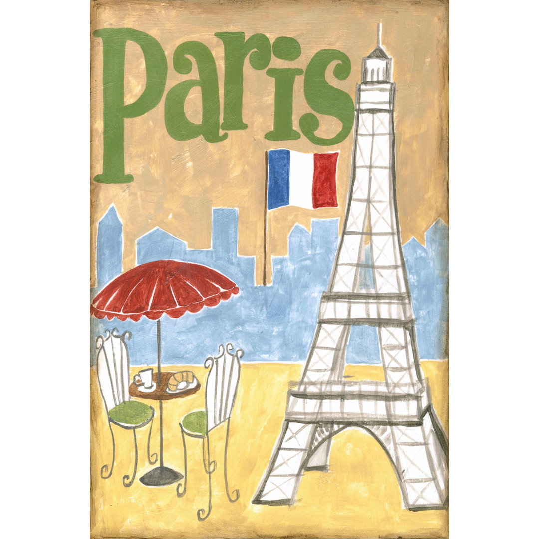 Paris by Megan Meagher - Wrapped Canvas Art Prints