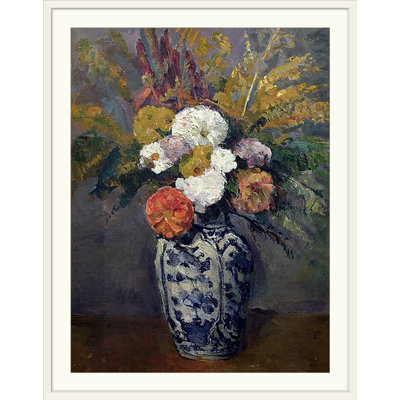 « dahlias, c. 1873 » par l’impression de peintures Paul Cezanne