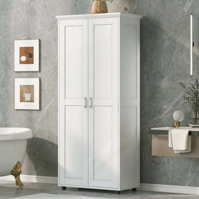 Versatile Two-Door Storage Cabinet for Various Spaces, Enhancing Organization