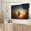 Dirt Bike Sunburst Canvas Print-1949800011