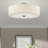 Bazilijus Fabric Semi Flush Mount-704683682-704683681
