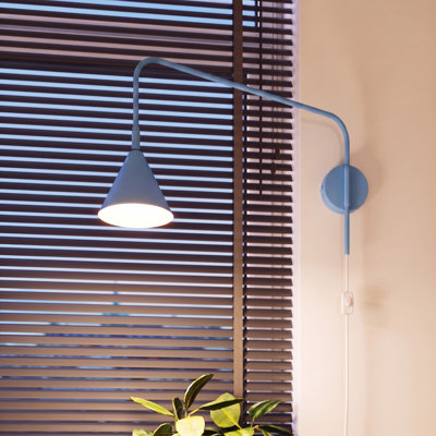Nox Steel Flush Mounted Sconce