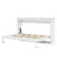 Lit escamotable pliable qui se plie dans une armoire