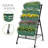 5-Tier Vertical Garden Metal Raised Garden Bed Elevated Planter Box with 4 Hooks, Removable Locking Wheels and Storage Shelf-95975324