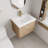 23.63'' Single Bathroom Vanity with Resin Top-98139135