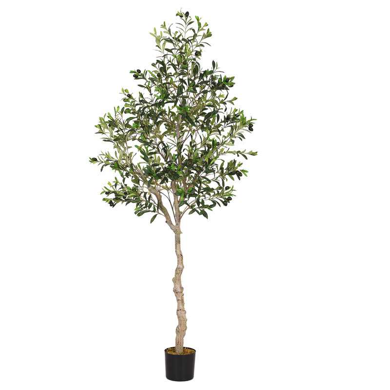 Arbre artificiel en pot Aarav, H 78 po x l 33,5 po x P 33,5 po