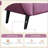 Luxurious Velvet Upholstered Bench With Two Pillows, Button Tufted Ottoman For Comfort And Style In Any Room-477027756