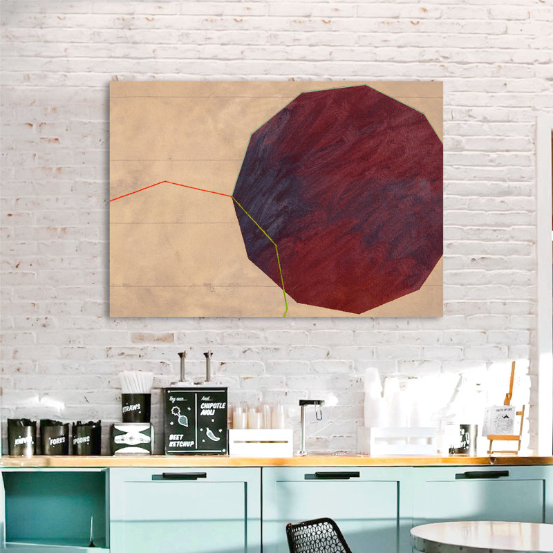 Minimal & Geometric: Forma I by Patrizia Novello - No Frame Print on Canvas, 70cm H x 100cm W x 4cm D