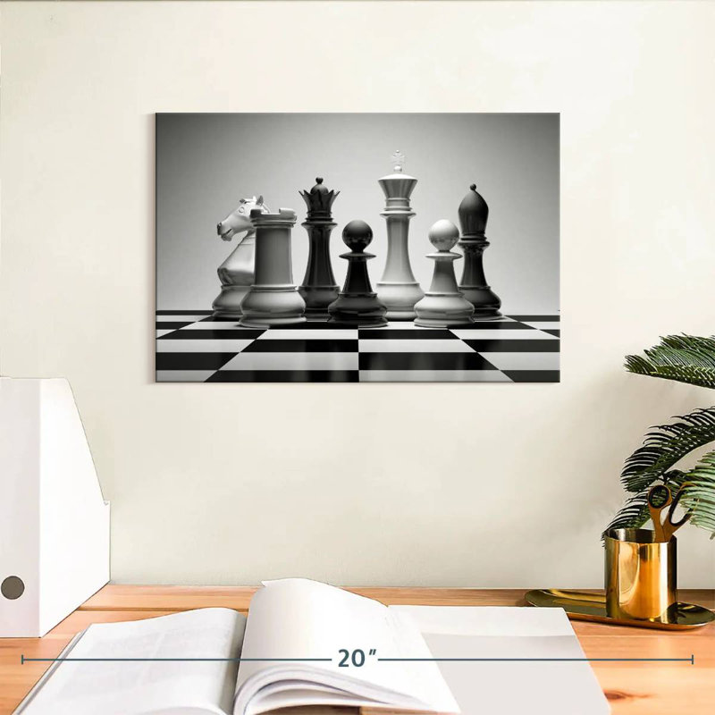 Senne Virtual Chess, 8" H x 12" W