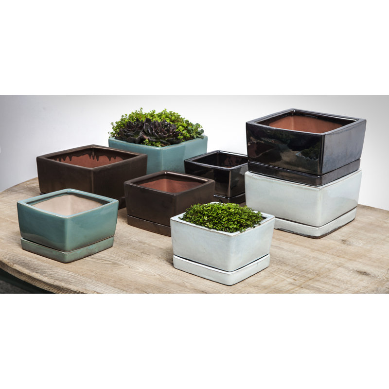 MCM Handmade Glass Planter