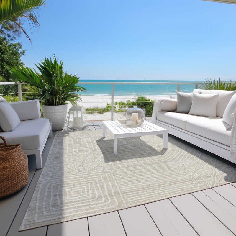 Chayden Outdoor Doormat, Rectangle 5' x 7'6"