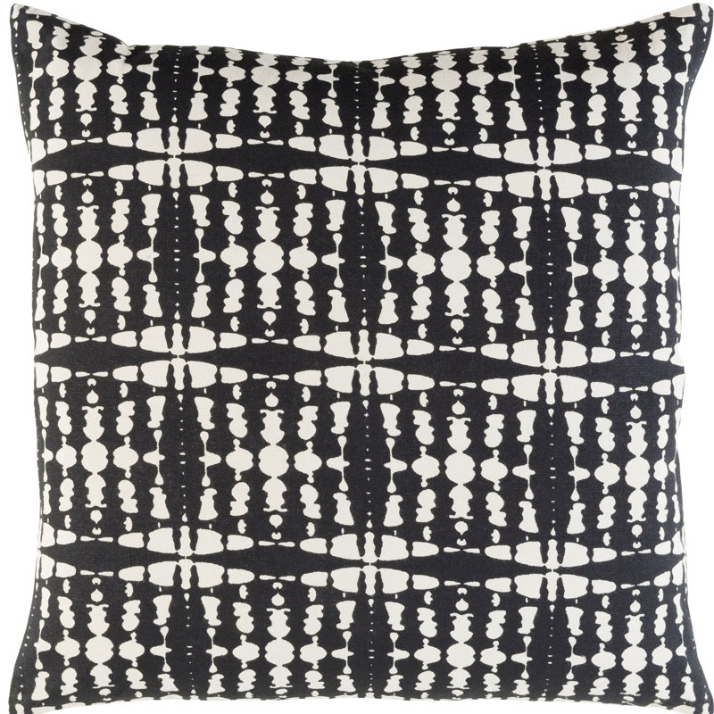 Ridgewood Cotton Throw Pillow Cover, Pillow Cover Only - No Insert, 20" H x 20" W x 1" D