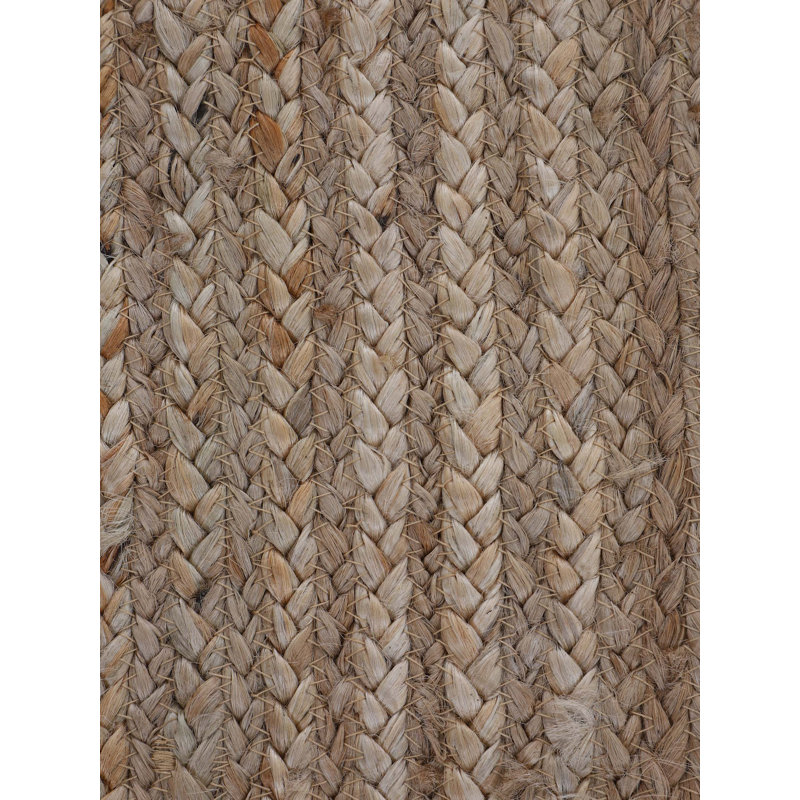 Nele Jute Rug, Oval 70 x 140 cm, Taupe