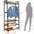 33'' Wide Hall Tree with Bench and Shoe Storage