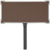 New Yorker 1-Line Lawn Address Sign