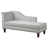 Velours gris clair