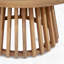 ENSEMBLE DE MEUBLES DE PATIO: LIT DE CLASSE 3 PLACES CLAREMONT + TABLE EN BOIS ACACIA-1173606592