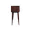 Console à trois tiroirs en bois