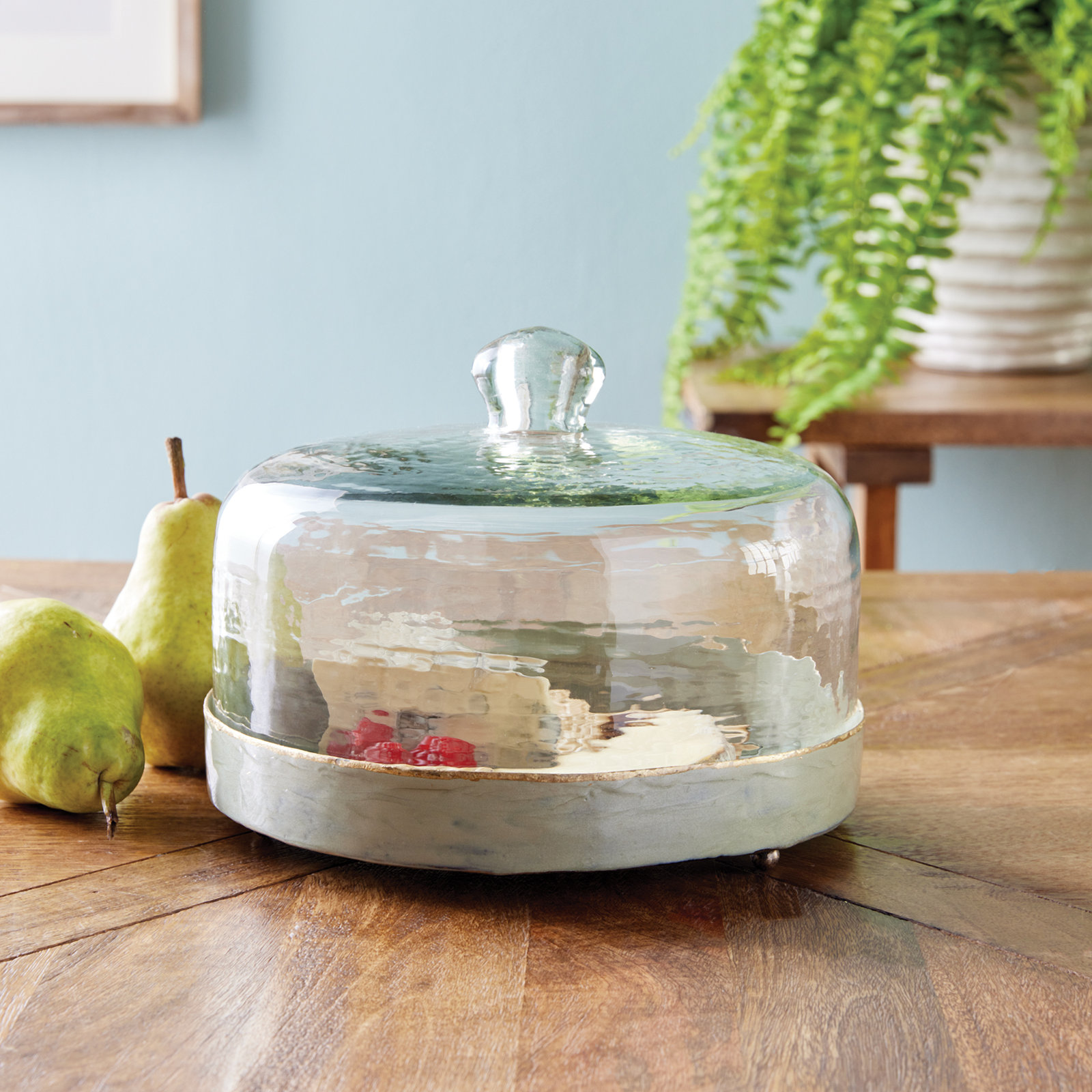 Hermon Round Iron Tray