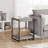 19.6'' W Metal Nightstand-559881442