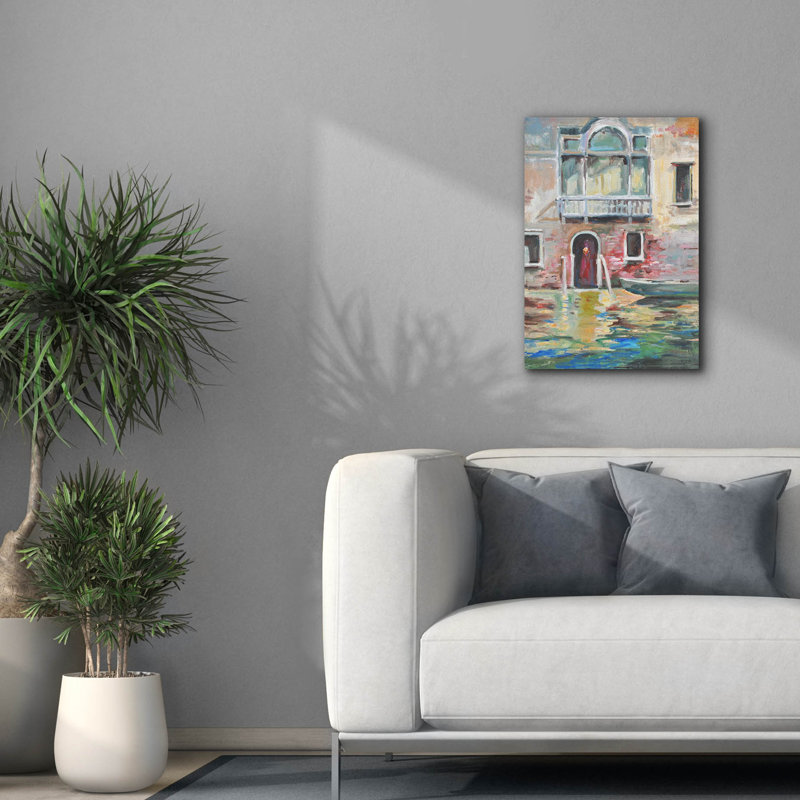 «Venice» par Jadei, impression sur toile, H 26 po x l 18 po