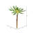 13'' Faux Succulent Branch