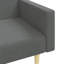 Canapé-lit 2 places avec tabouret Vidaxl-97839712