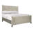 Alannis Solid Wood and Upholstered Low Profile Standard Bed-53902658