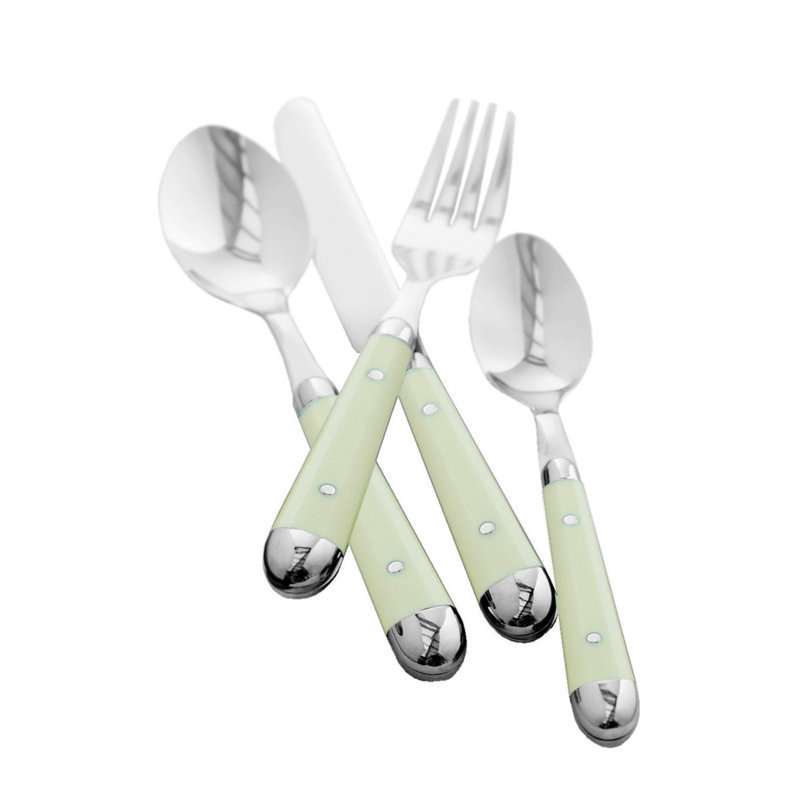 Paris 16 Piece Cutlery Set, Service for 4, Cream