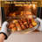 Large-capacity Multi-functional Oval Glass Chafing Dish