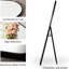 Arched Aluminum Alloy Framed Full Length Mirror with Stand Large Wall Mirror-853291692-853291699