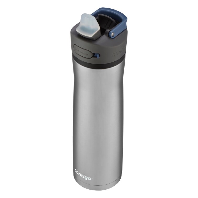 Contigo Fit Autospout Straw 32 oz Licorice Vacuum Insulated Stainless Steel  Water Bottle 