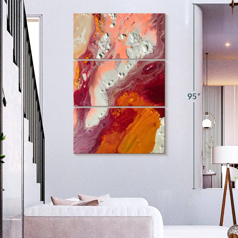 Magenta Love, 38" H x 24" W