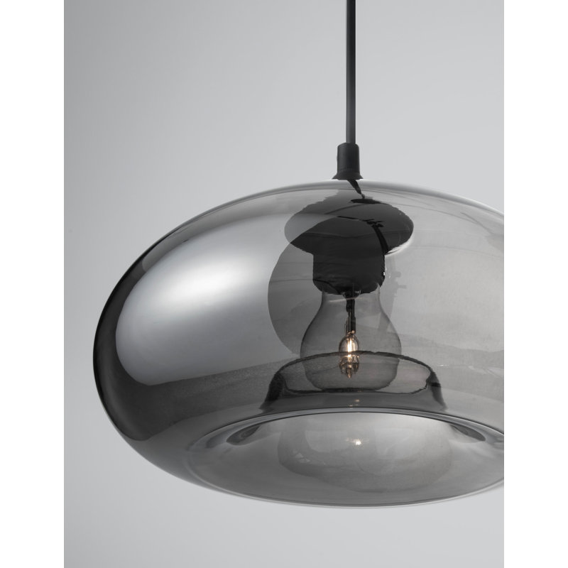 1 - Light Black Single Pendant