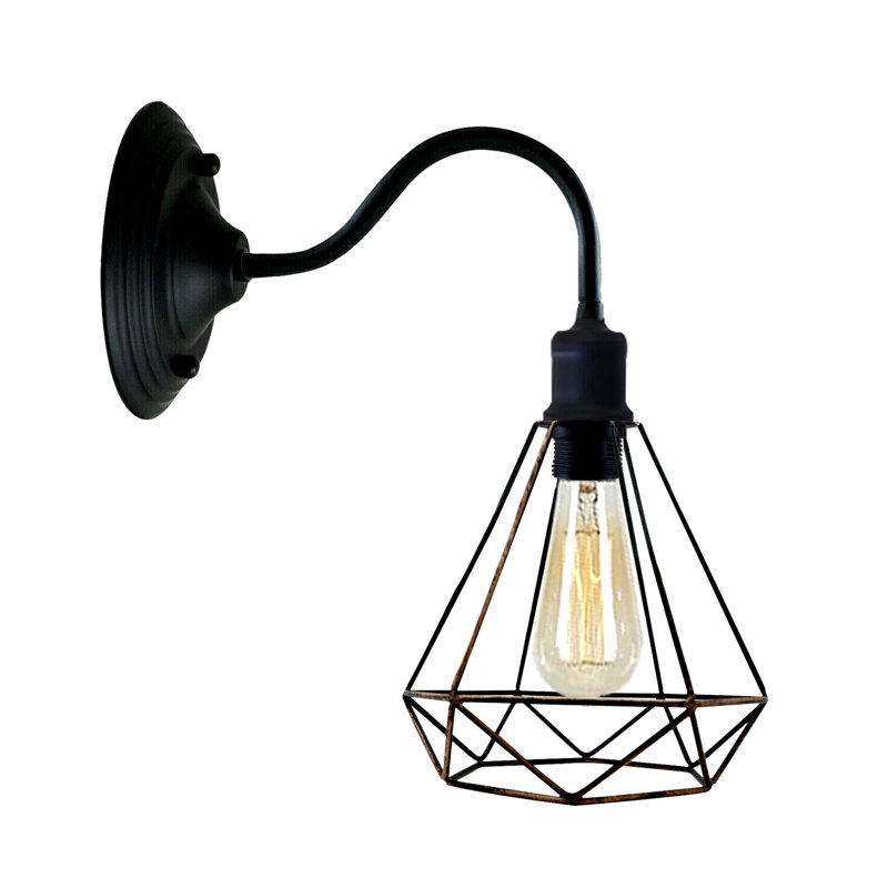LaJuante Armed Sconce, Brushed Copper, Yes