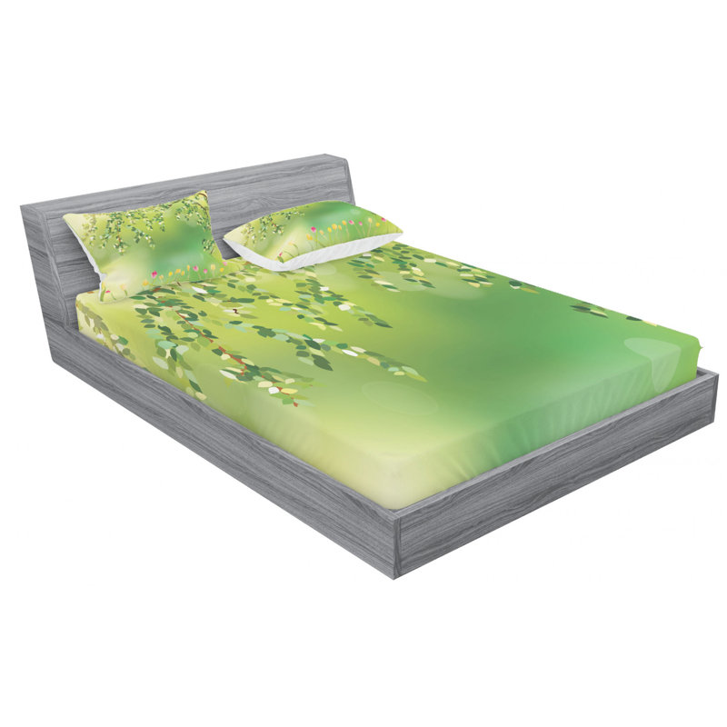 Microfiber Sheet Set, Full Sheet Set with Fitted Sheet