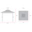  1.5m x 2.4m Steel Gazebo-27856557