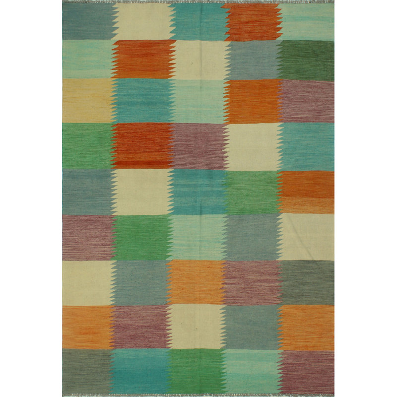 Tapis orange Winchester Kilim Cevdet