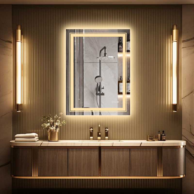 Miroir mural Kaamini, 31,5 po x 24 po