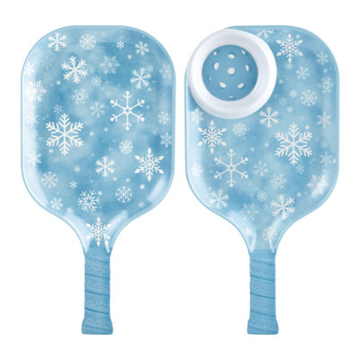 15 3/4" Pickleball Paddle Tray S2, Snowflake