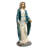 Virgin Mary on Snake Statue