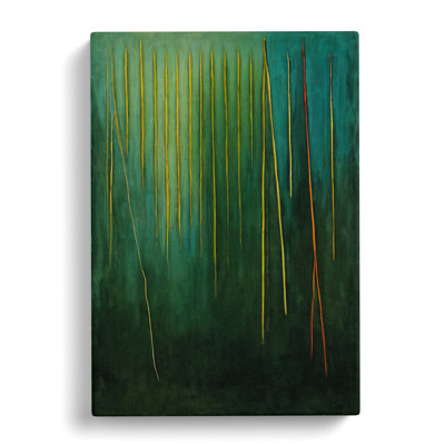 Jungle Abstract - Wrapped Canvas Print