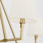 Lustre 4 lumières avec abat-jour en lin blanc Mattia-104561645-103528007