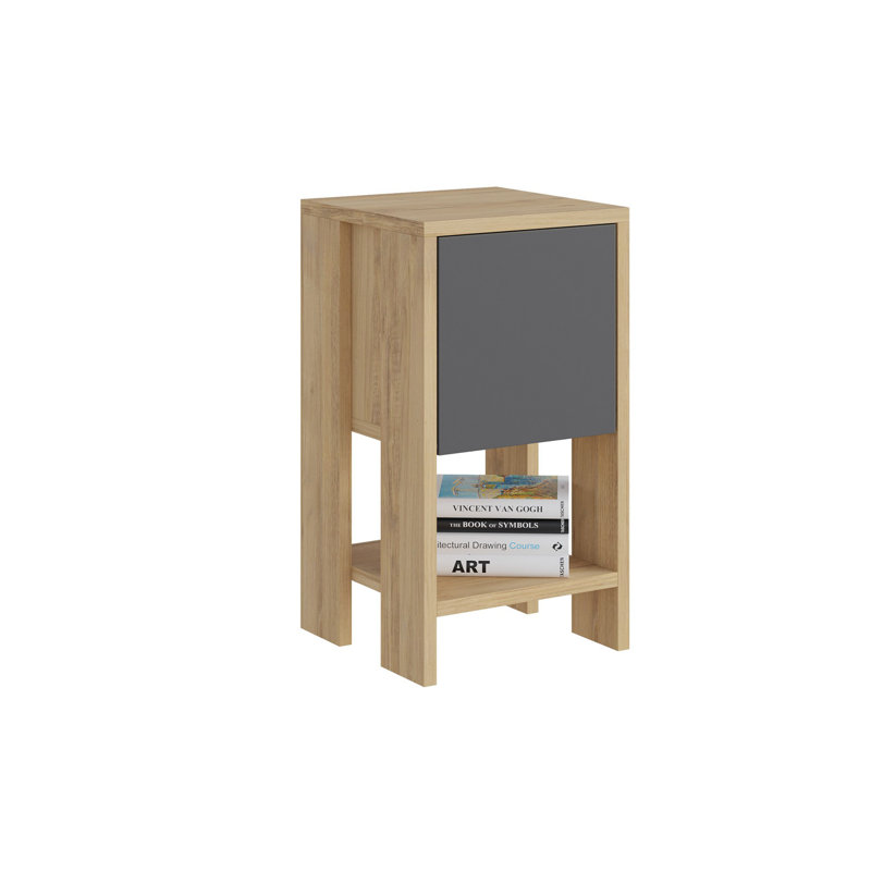 Table de nuit, Brun