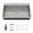 33x22 Inch Kitchen Sinks Drop In Stainless Steel 16 Gauge Single Bowl Kitchen Sink