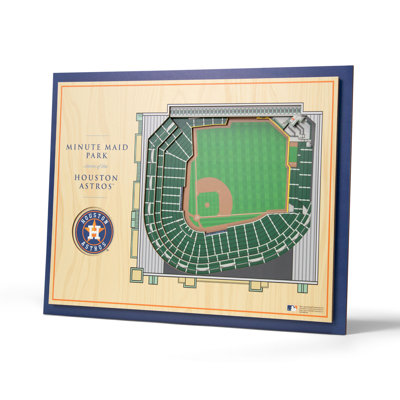 MLB 5-Layer StadiumViews 3D Wall Art