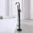 Single Handle Floor Mounted Freestanding Tub Filler with Diverter and Handheld Shower-60181686