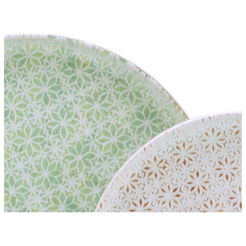 Uno Piece Stoneware Dinnerware Set - Service for 4