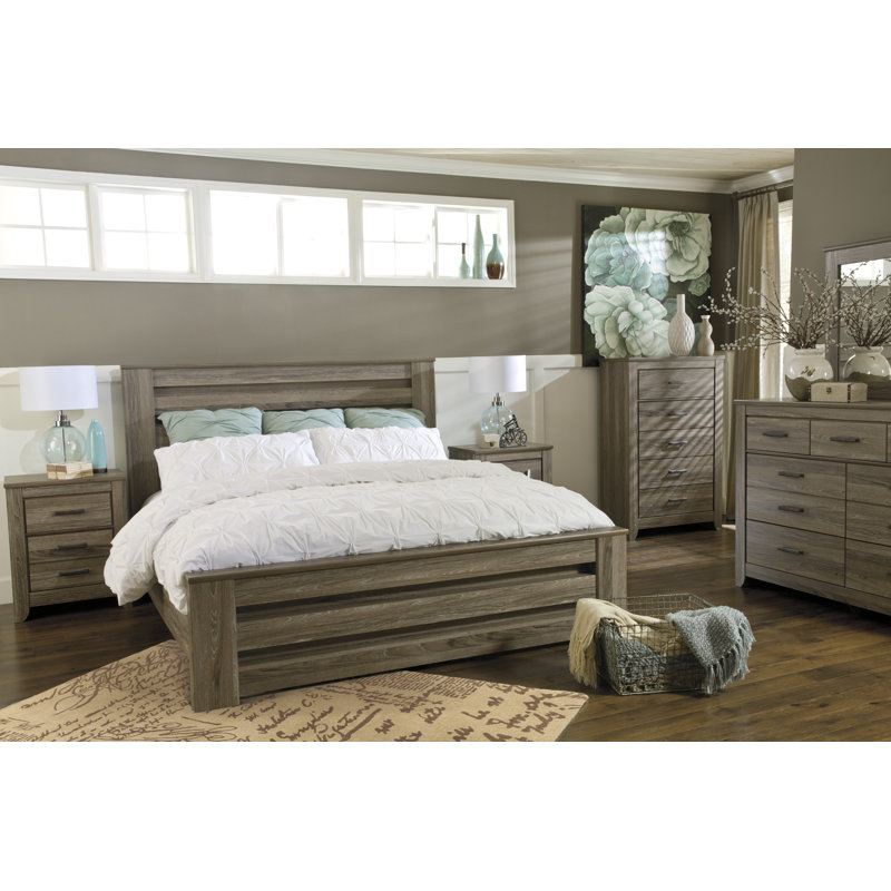 Ensemble de commode configurable en bois massif Kearns